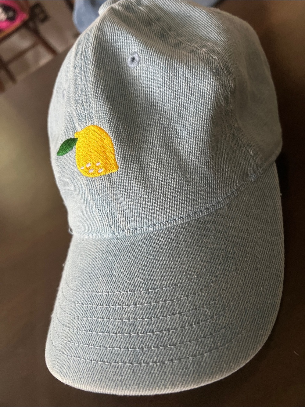 Might Fine cotton denim hat 🍋 lemon